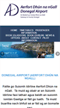 Mobile Screenshot of donegalairport.ie